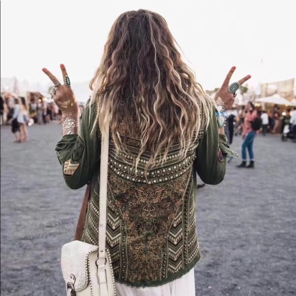 Spell & the Gypsy | Panther Army Jacket